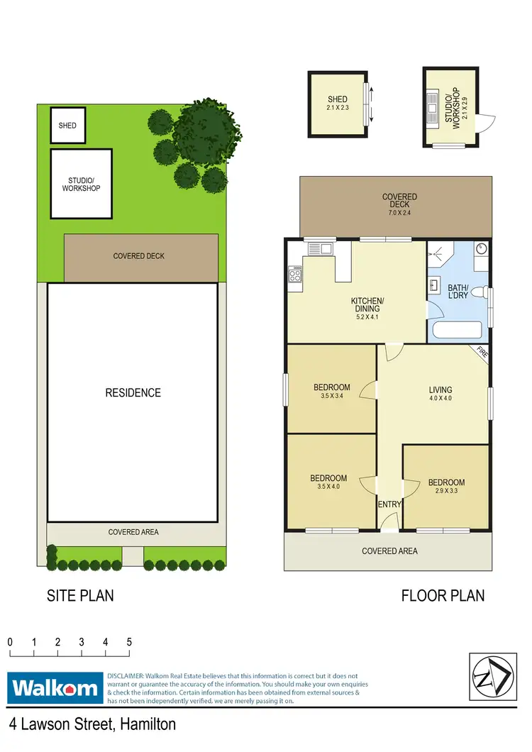 Floorplan of Homely house listing, 4 Lawson Street, Hamilton NSW 2303
