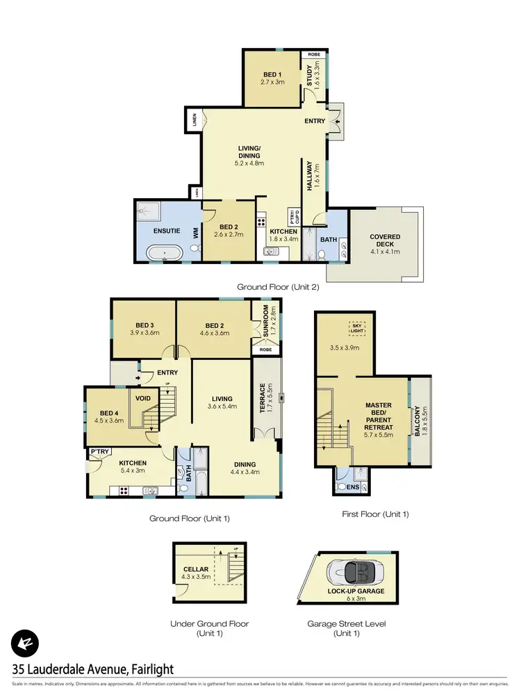 Floorplan of Homely house listing, 35 Lauderdale Avenue, Fairlight NSW 2094