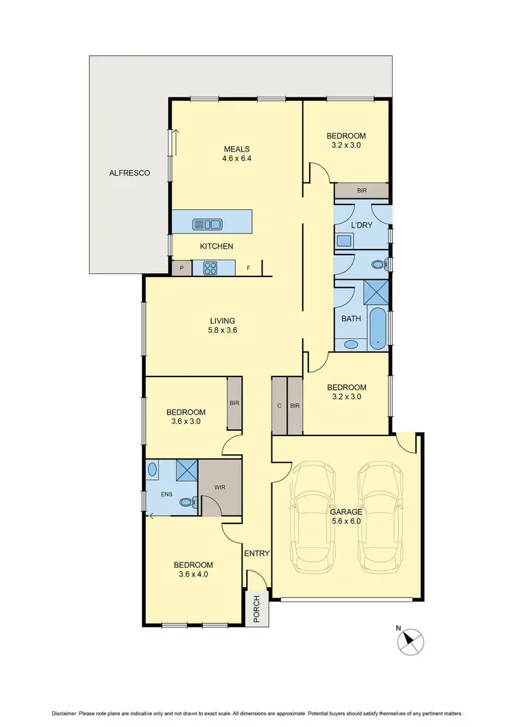 Floorplan of Homely house listing, 18 Meare Street, Sunbury VIC 3429