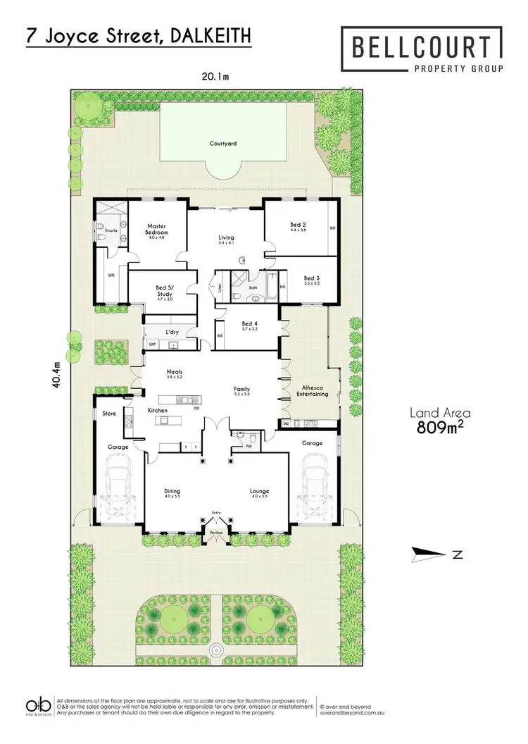 Floorplan of Homely house listing, 7 Joyce Street, Dalkeith WA 6009
