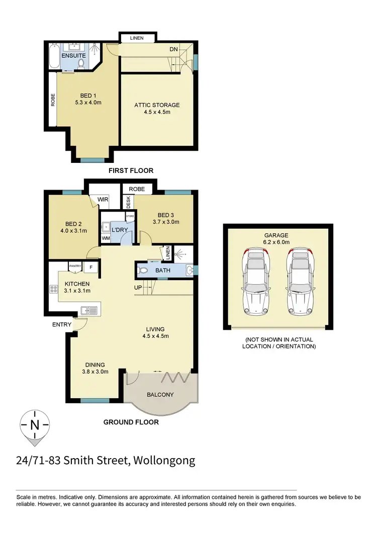Floorplan of Homely apartment listing, 24/71-83 Smith Street, Wollongong NSW 2500