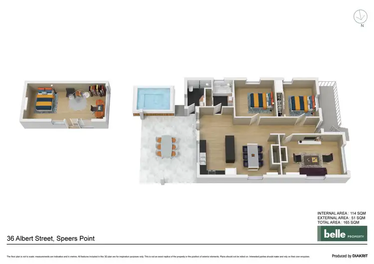 Floorplan of Homely house listing, 36 Albert Street, Speers Point NSW 2284