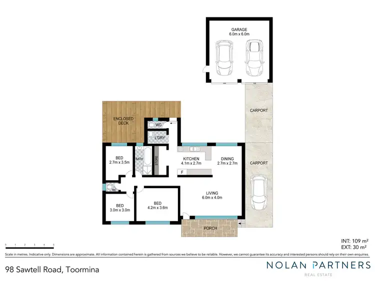 Floorplan of Homely house listing, 98 Sawtell Road, Toormina NSW 2452
