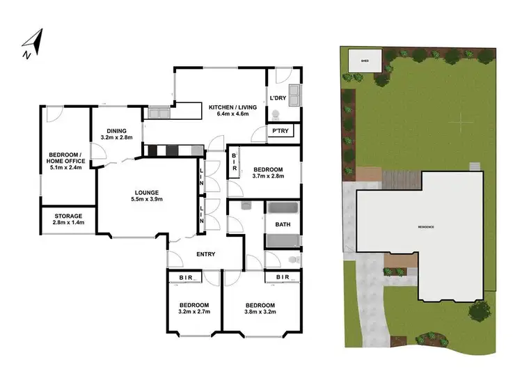 Floorplan of Homely house listing, 86 Amazon Road, Seven Hills NSW 2147