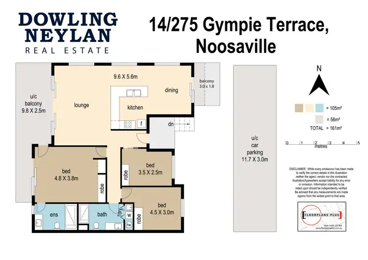 Floorplan of Homely apartment listing, 14/273 Gympie Terrace, Noosaville QLD 4566