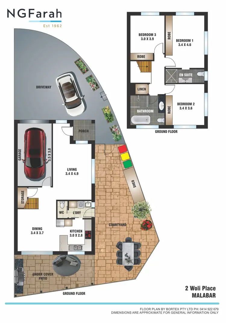 Floorplan of Homely house listing, 2 Woli Place, Malabar NSW 2036