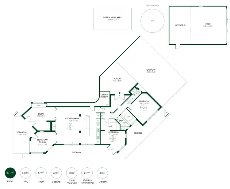 Floorplan of Homely house listing, 77 Post Office Road, Lobethal SA 5241