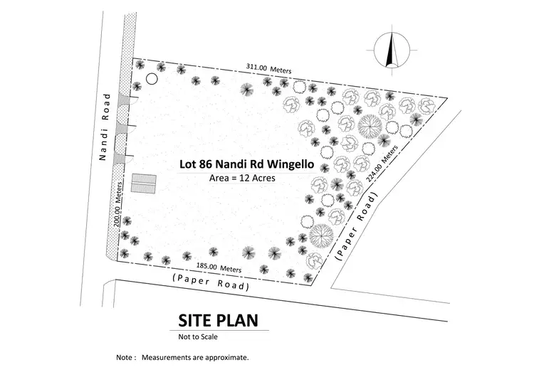 Floorplan of Homely land listing, LOT 86, 751298 Nandi Road, Wingello NSW 2579