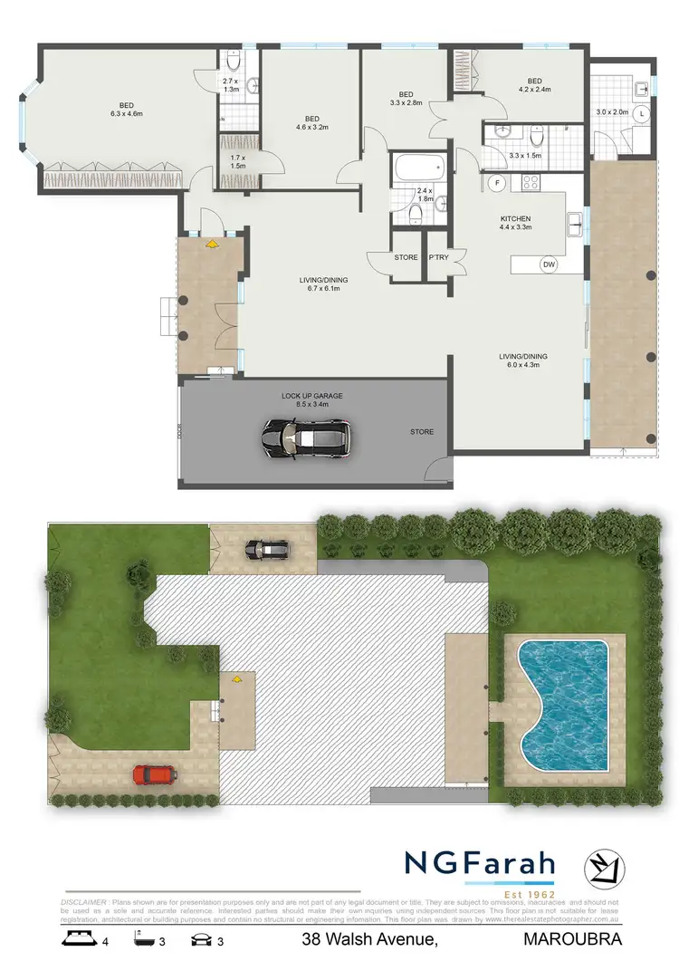 Floorplan of Homely house listing, 38 Walsh Avenue, Maroubra NSW 2035