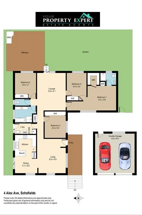 Floorplan of Homely house listing, 4 Alex Avenue, Schofields NSW 2762
