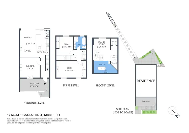 Floorplan of Homely house listing, 17 McDougall Street, Kirribilli NSW 2061
