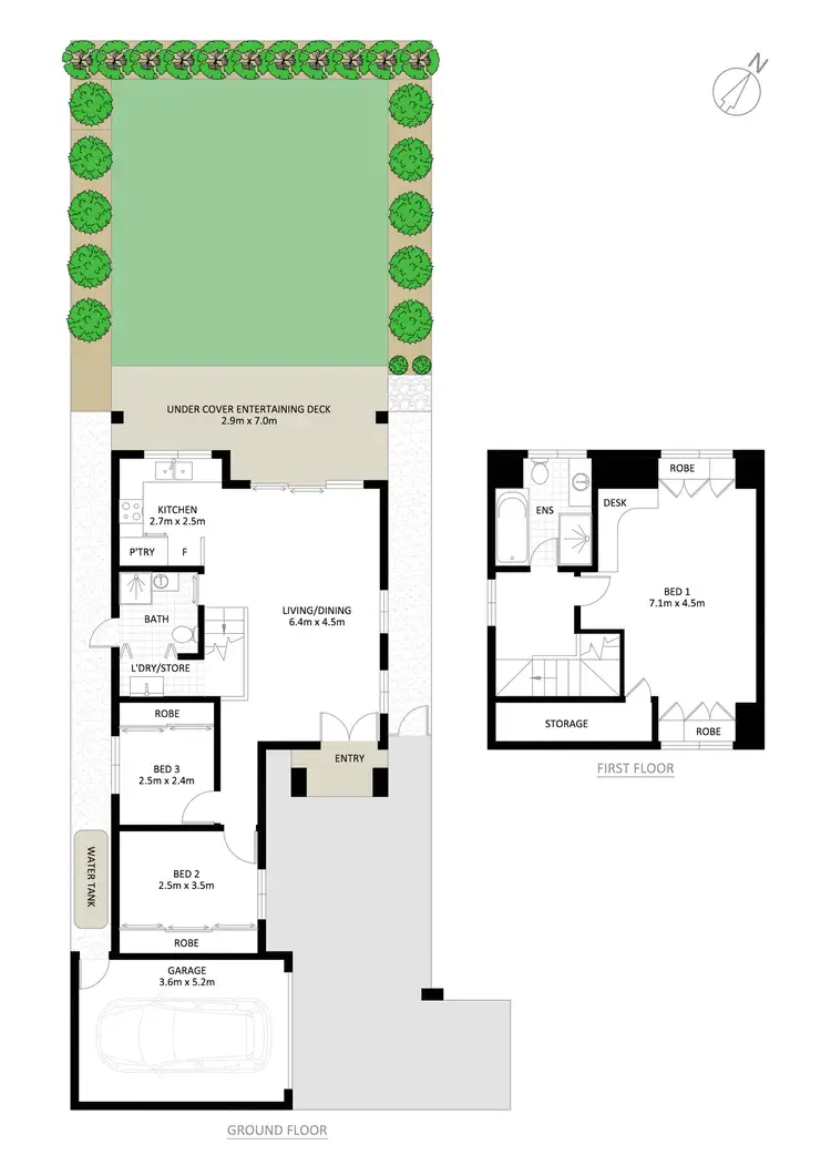 Floorplan of Homely house listing, 2/101 Unwins Bridge Road, Tempe NSW 2044