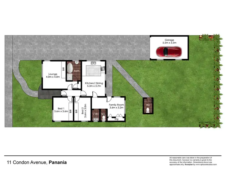 Floorplan of Homely house listing, 11 Condon Avenue, Panania NSW 2213