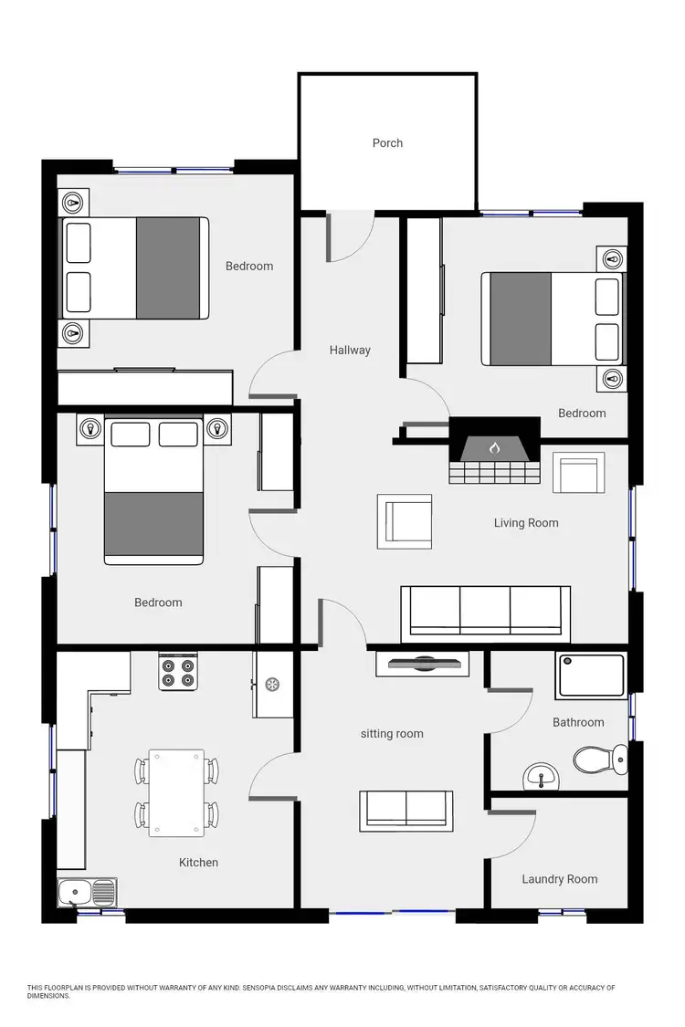 Floorplan of Homely house listing, 72 Kearneys Drive, Orange NSW 2800