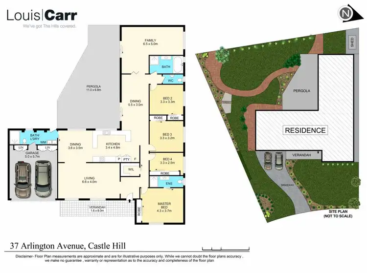 Floorplan of Homely house listing, 37 Arlington Avenue, Castle Hill NSW 2154