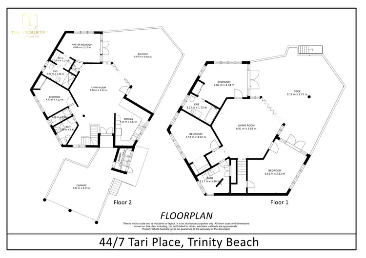 Floorplan of Homely house listing, 44/7 Tari Place, Trinity Beach QLD 4879
