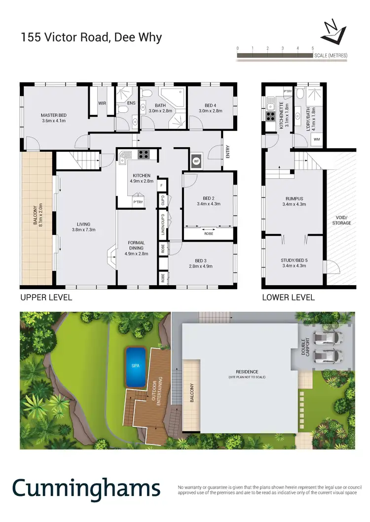 Floorplan of Homely house listing, 155 Victor Road, Dee Why NSW 2099