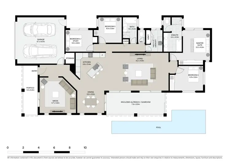 Floorplan of Homely house listing, 17 Lander Street, Pelican Waters QLD 4551