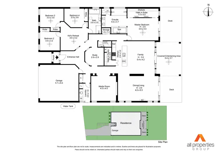 Floorplan of Homely house listing, 25 Lorikeet Way, Crestmead QLD 4132