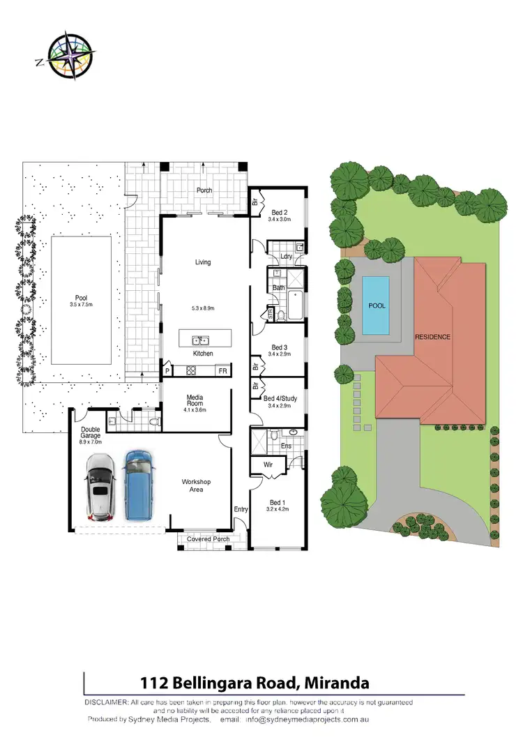 Floorplan of Homely house listing, 112 Bellingara Road, Miranda NSW 2228