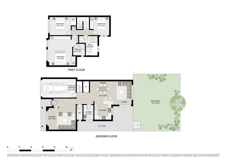 Floorplan of Homely semi-detached listing, 7 Staten Place, Carlingford NSW 2118