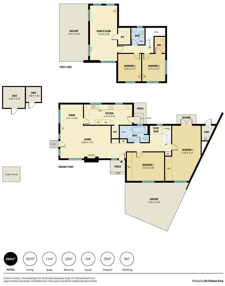 Floorplan of Homely house listing, 79 Leabrook Drive, Rostrevor SA 5073