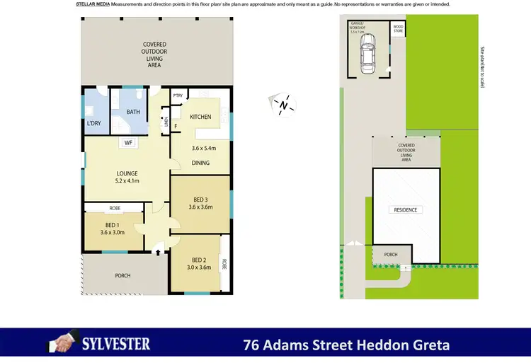 Floorplan of Homely house listing, 76 Adams Street, Heddon Greta NSW 2321