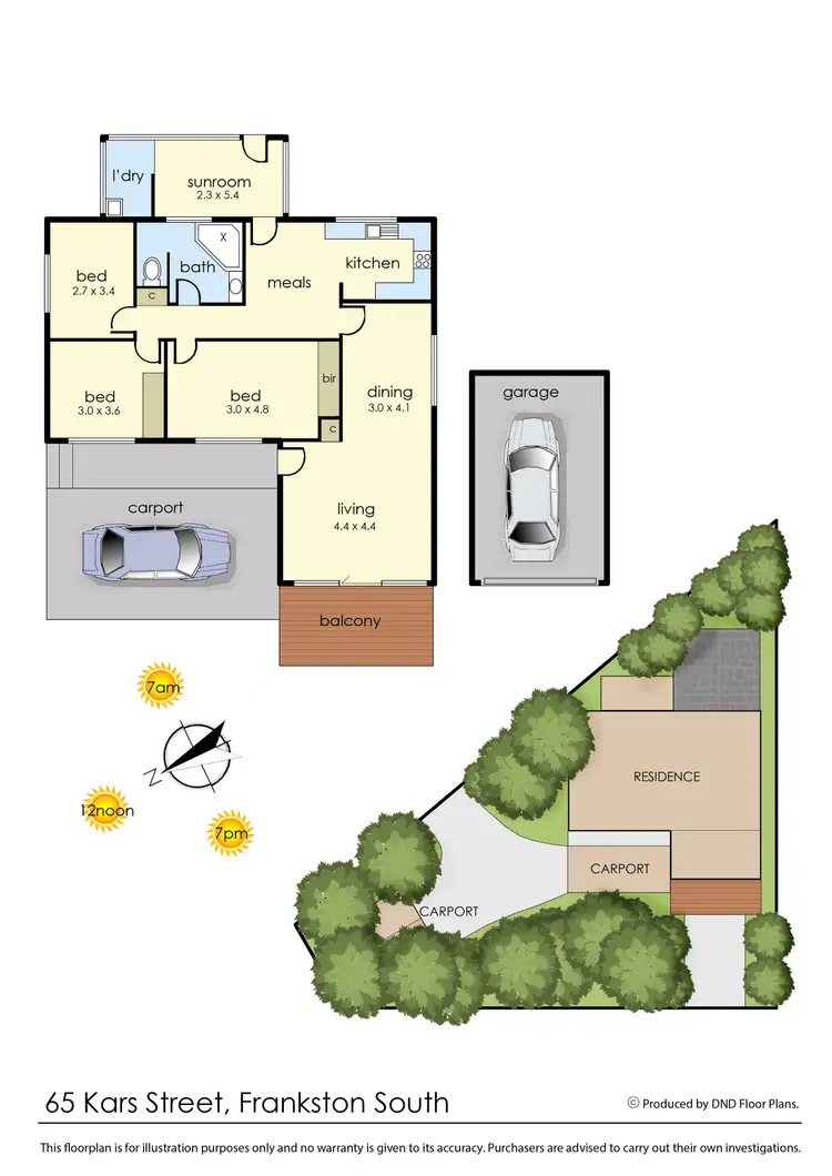 Floorplan of Homely house listing, 65 Kars Street, Frankston South VIC 3199