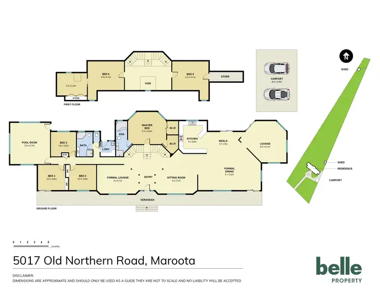 Floorplan of Homely house listing, 5017 Old Northern Road, Maroota NSW 2756