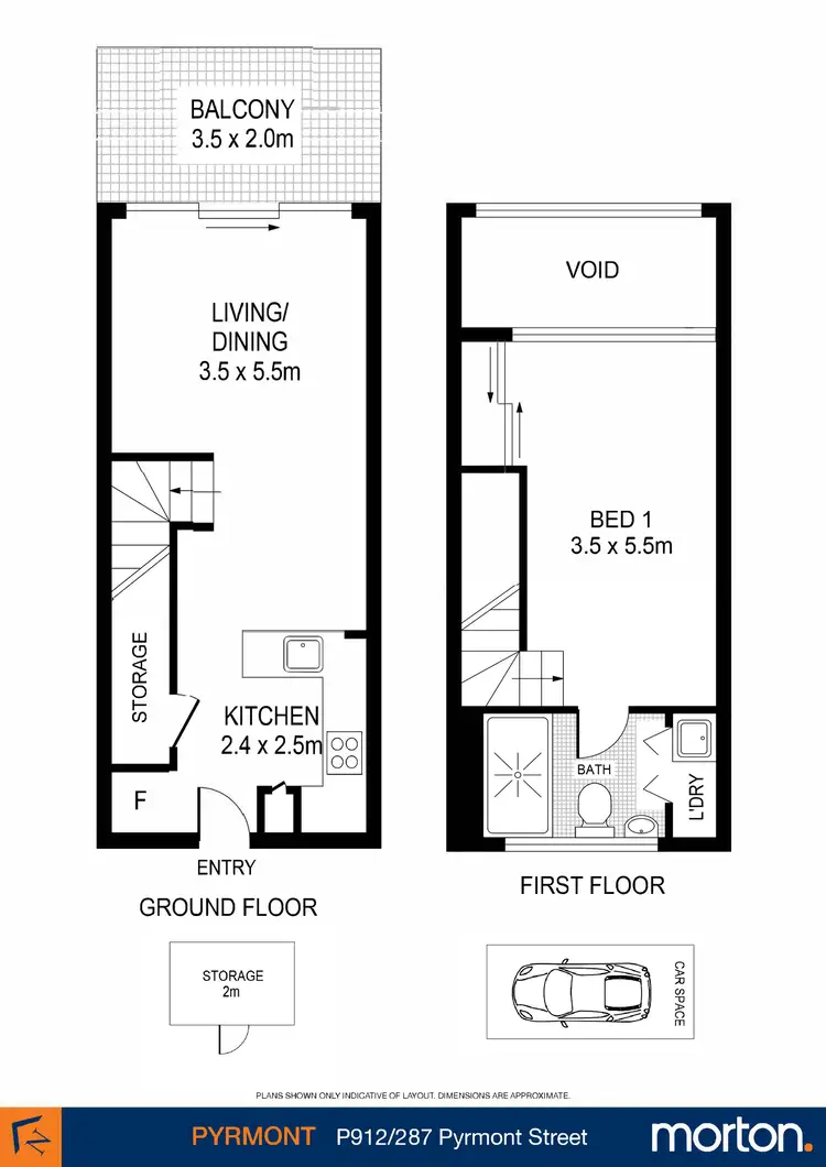 Floorplan of Homely apartment listing, P912/287 Pyrmont Street, Ultimo NSW 2007