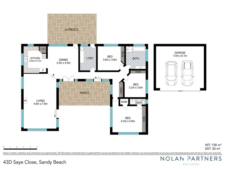 Floorplan of Homely house listing, 43D Saye Close, Sandy Beach NSW 2456