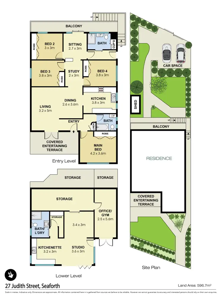 Floorplan of Homely house listing, 27 Judith Street, Seaforth NSW 2092