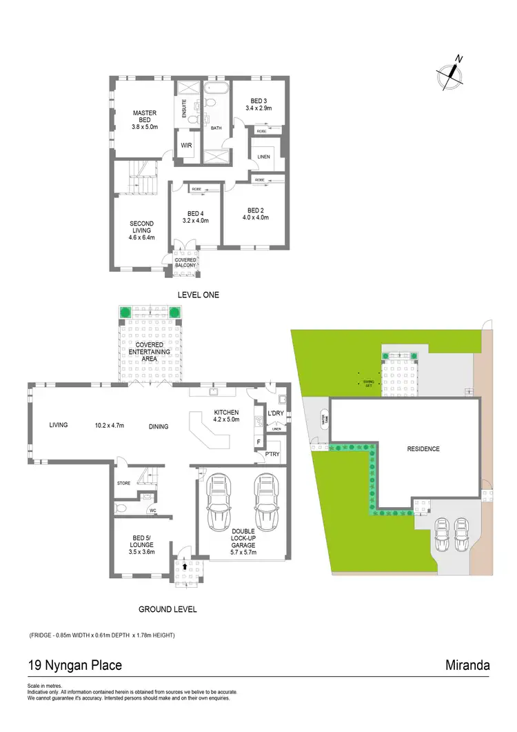 Floorplan of Homely house listing, 19 Nyngan Place, Miranda NSW 2228
