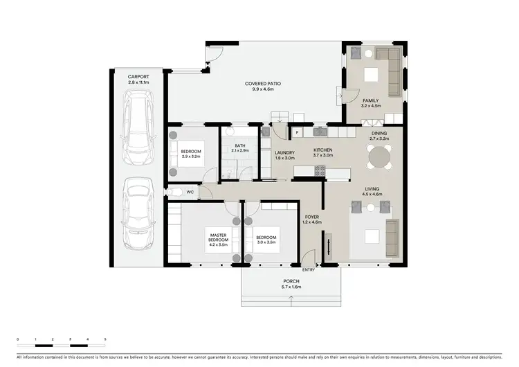 Floorplan of Homely house listing, 1078 Koonwarra Street, North Albury NSW 2640