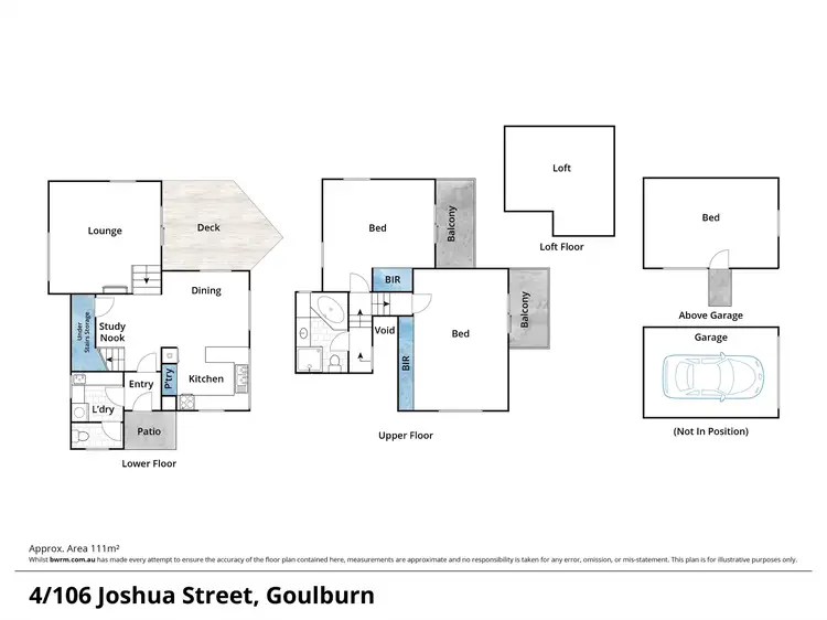 Floorplan of Homely house listing, 4/106 Joshua Street, Goulburn NSW 2580