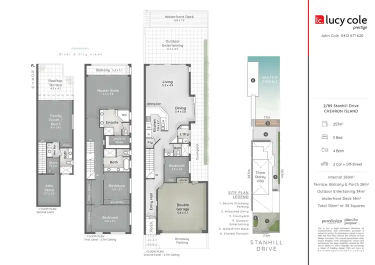 Floorplan of Homely house listing, 2/89 Stanhill Drive, Chevron Island QLD 4217