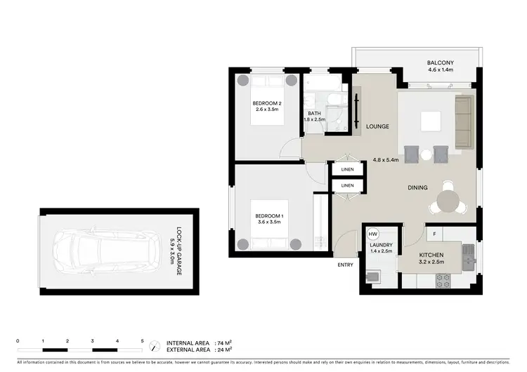 Floorplan of Homely unit listing, 17/4-8 Ball Avenue, Eastwood NSW 2122