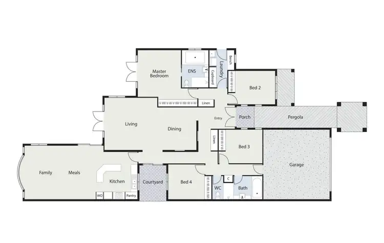 Floorplan of Homely house listing, 102 Krantzcke Circuit, Nicholls ACT 2913