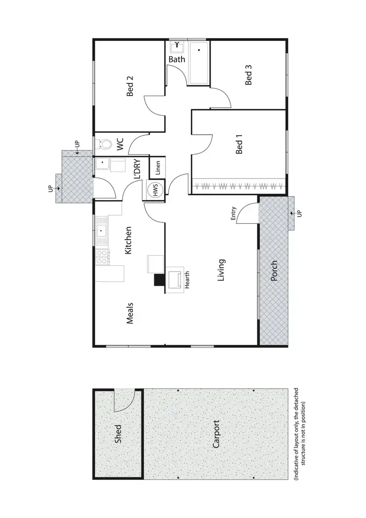 Floorplan of Homely house listing, 12 Jenkins Street, Curtin ACT 2605