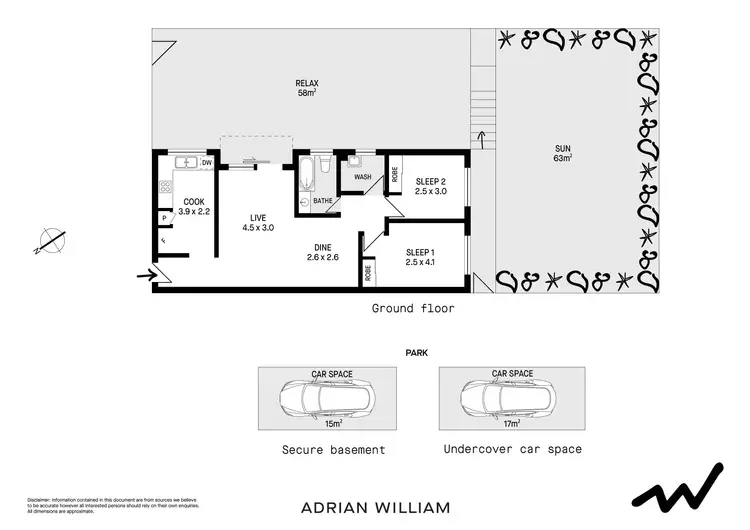 Floorplan of Homely apartment listing, 1/14-16 Keith Street, Dulwich Hill NSW 2203