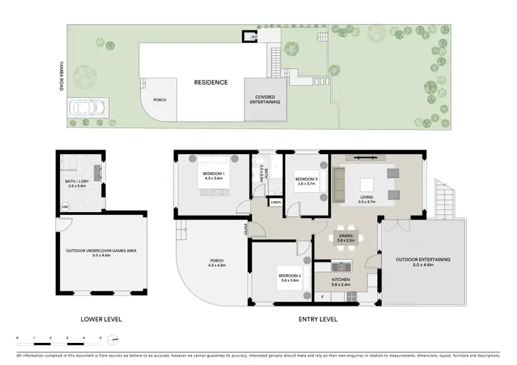 Floorplan of Homely house listing, 23 Yamba Road, Como NSW 2226