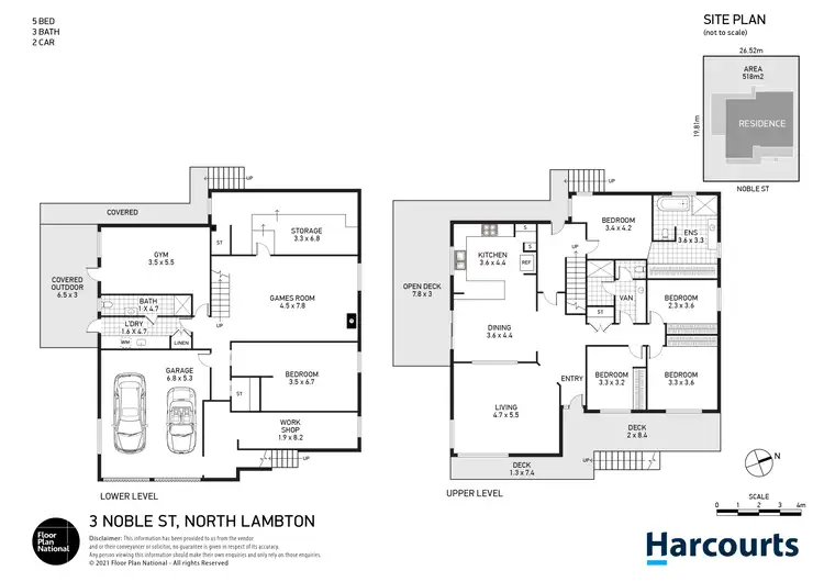 Floorplan of Homely house listing, 3 Noble Street, North Lambton NSW 2299