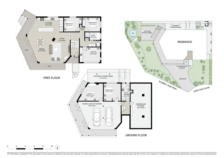 Floorplan of Homely house listing, 10 Gum Leaf Close, Hornsby Heights NSW 2077