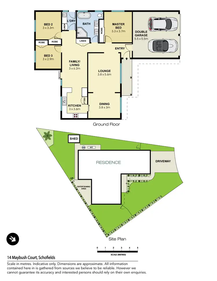 Floorplan of Homely house listing, 14 Maybush Court, Schofields NSW 2762