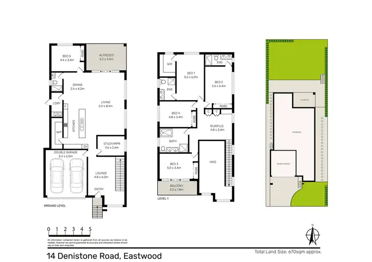 Floorplan of Homely house listing, 14 Denistone Road, Eastwood NSW 2122