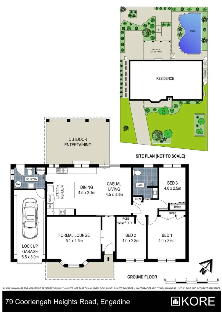 Floorplan of Homely house listing, 79 Cooriengah Heights Road, Engadine NSW 2233