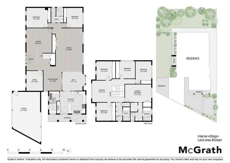 Floorplan of Homely house listing, 8 Lamont Court, Wantirna South VIC 3152