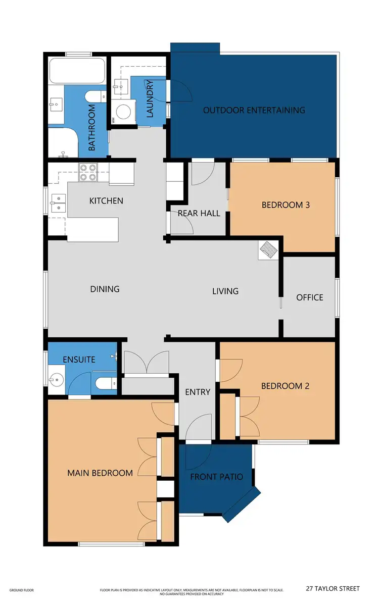 Floorplan of Homely house listing, 27 Taylor Street, Dubbo NSW 2830