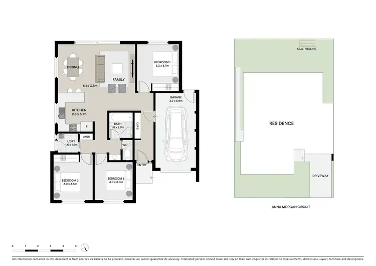 Floorplan of Homely house listing, 14 Anna Morgan Circuit, Bonner ACT 2914