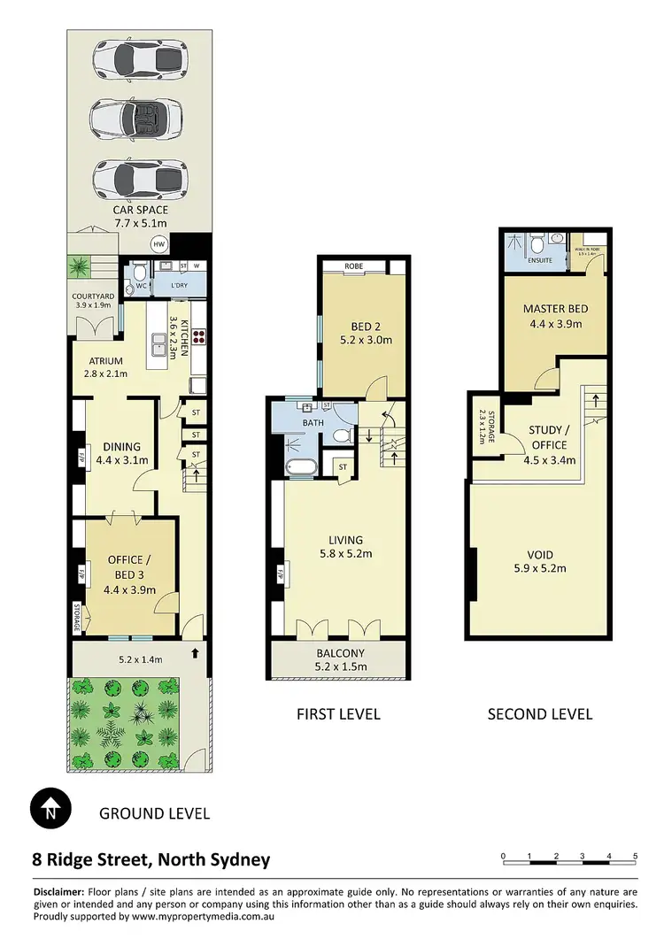 Floorplan of Homely house listing, 8 Ridge Street, North Sydney NSW 2060